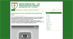 Desktop Screenshot of institutovirgendelvalle.com